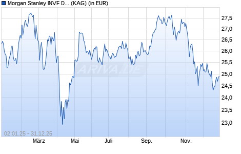 Performance des Morgan Stanley INVF Developing Opportunity Fund (USD) A (WKN A2PXGG, ISIN LU2091680145)