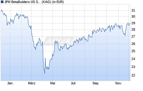 Performance des JPM BetaBuilders US Small Cap Equity UCITS ETF USD (dist) (WKN A3DQ09, ISIN IE0001O84583)