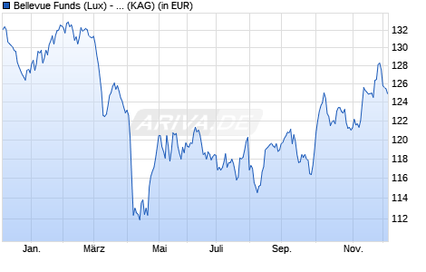 Performance des Bellevue Funds (Lux) - Bellevue Sust. Healthcare U2 EUR (ISIN LU2483535543)
