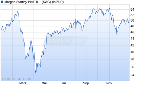 Performance des Morgan Stanley INVF US Growth Fund (EUR) I (ISIN LU2600676055)