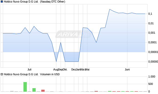 Holdco Nuvo Group D.G Aktie Chart