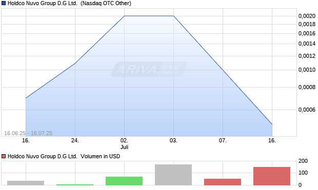 Holdco Nuvo Group D.G Aktie Chart