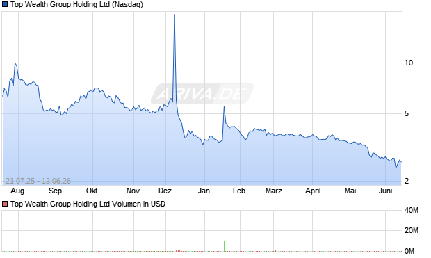 Top Wealth Group Holding Aktie Chart