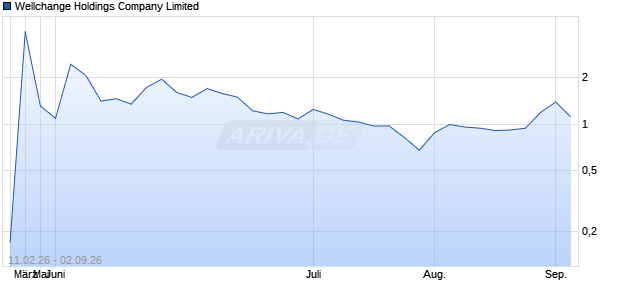 Wellchange Holdings Company Limited Aktie Chart