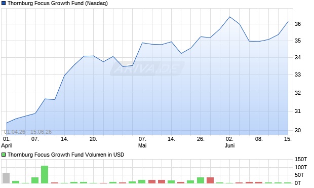 Thornburg Focus Growth Fund Aktie Chart