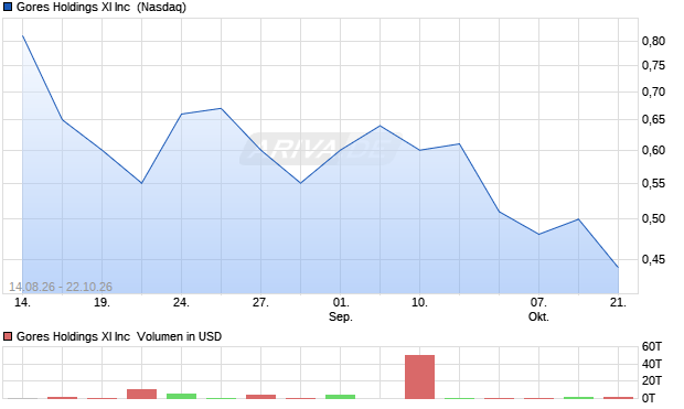 Gores Holdings XI Aktie Chart