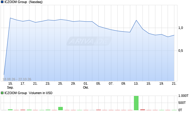 ICZOOM Group Aktie Chart