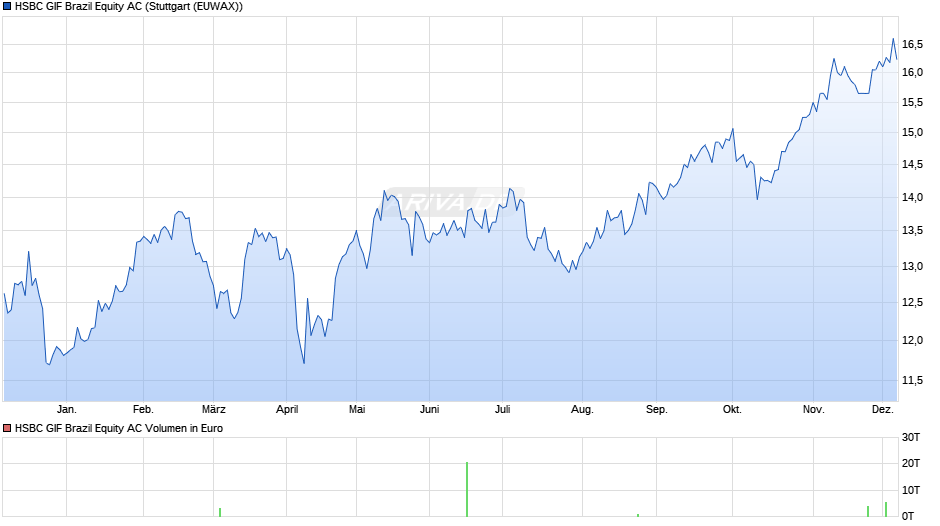 HSBC GIF Brazil Equity AC Chart