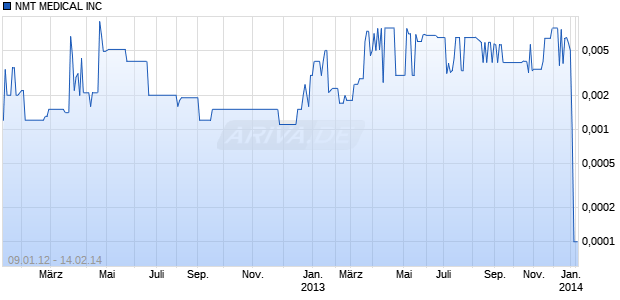 NMT MEDICAL INC Chart