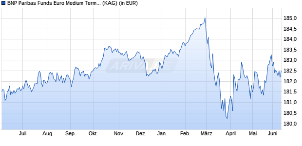 Performance des BNP Paribas Funds Euro Medium Term Income Bond C Cap (WKN 989194, ISIN LU0086914362)