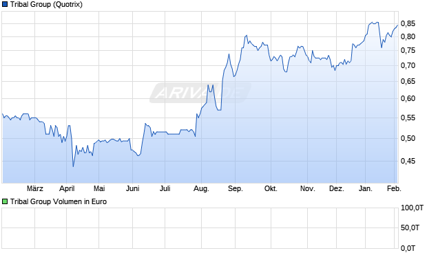 Tribal Group Aktie Chart