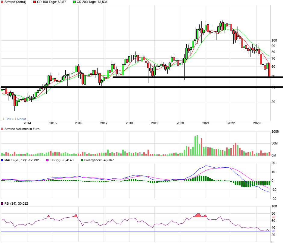 Stratec Biomedical System WKN:728900 bringen am 1382612