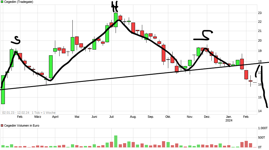 Cegedim (WKN:895036) 1413339