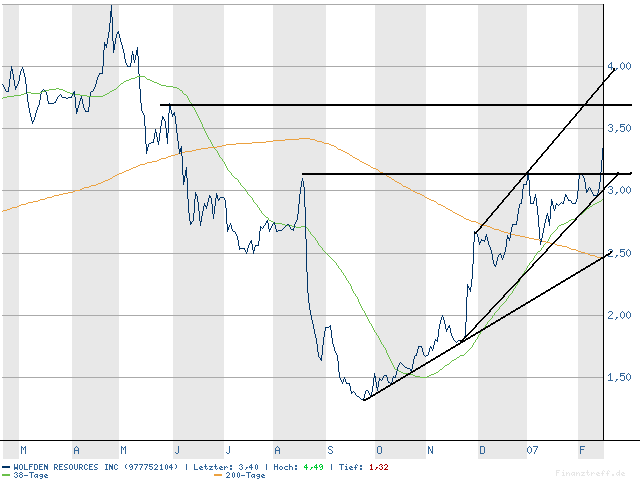 Wolfden Resources -- der Highflyer 2007 83232