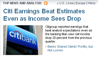 Citigoup - wann einsteigen ? 352039