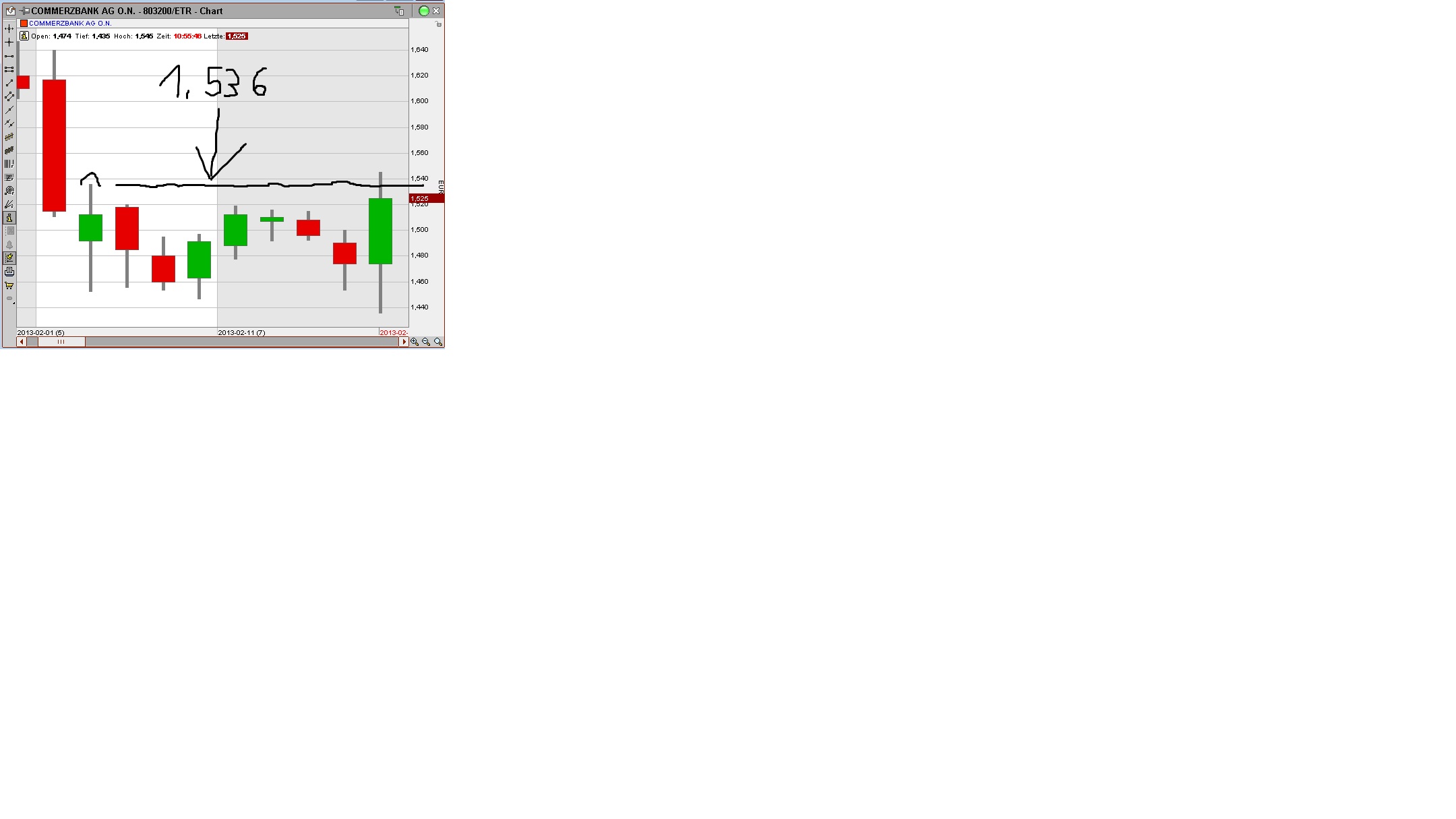COMMERZBANK kaufen Kz. 28 € 578950