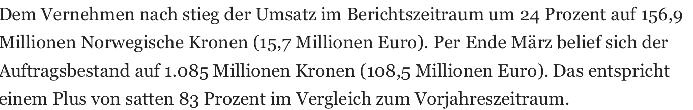 NEL, der Wasserstoffplayer aus Norwegen 1251330