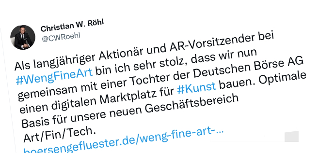 WENG FINE ART (518160) Geld mit Kunst... 1349659