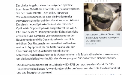 X-FAB - der zweite Neuling aus Thüringen 1227192