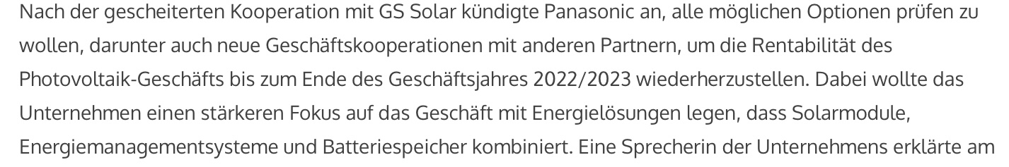 Meyer Burger Technology AG nach Fusion mit 3S 1230998