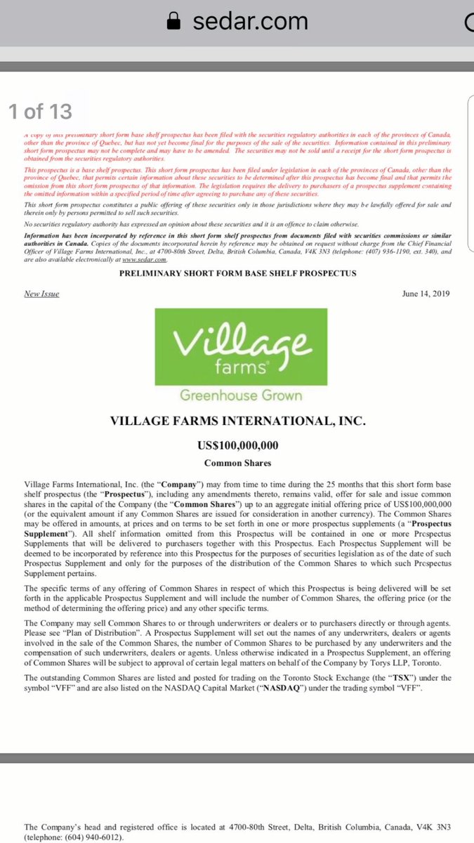 Village-Farms-Studie - KGV unter 3 realistisch? 1118030