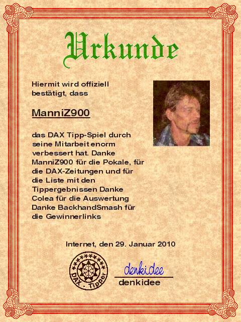 1.229.DAX Tipp-Spiel, Freitag, 12.02.10 298687