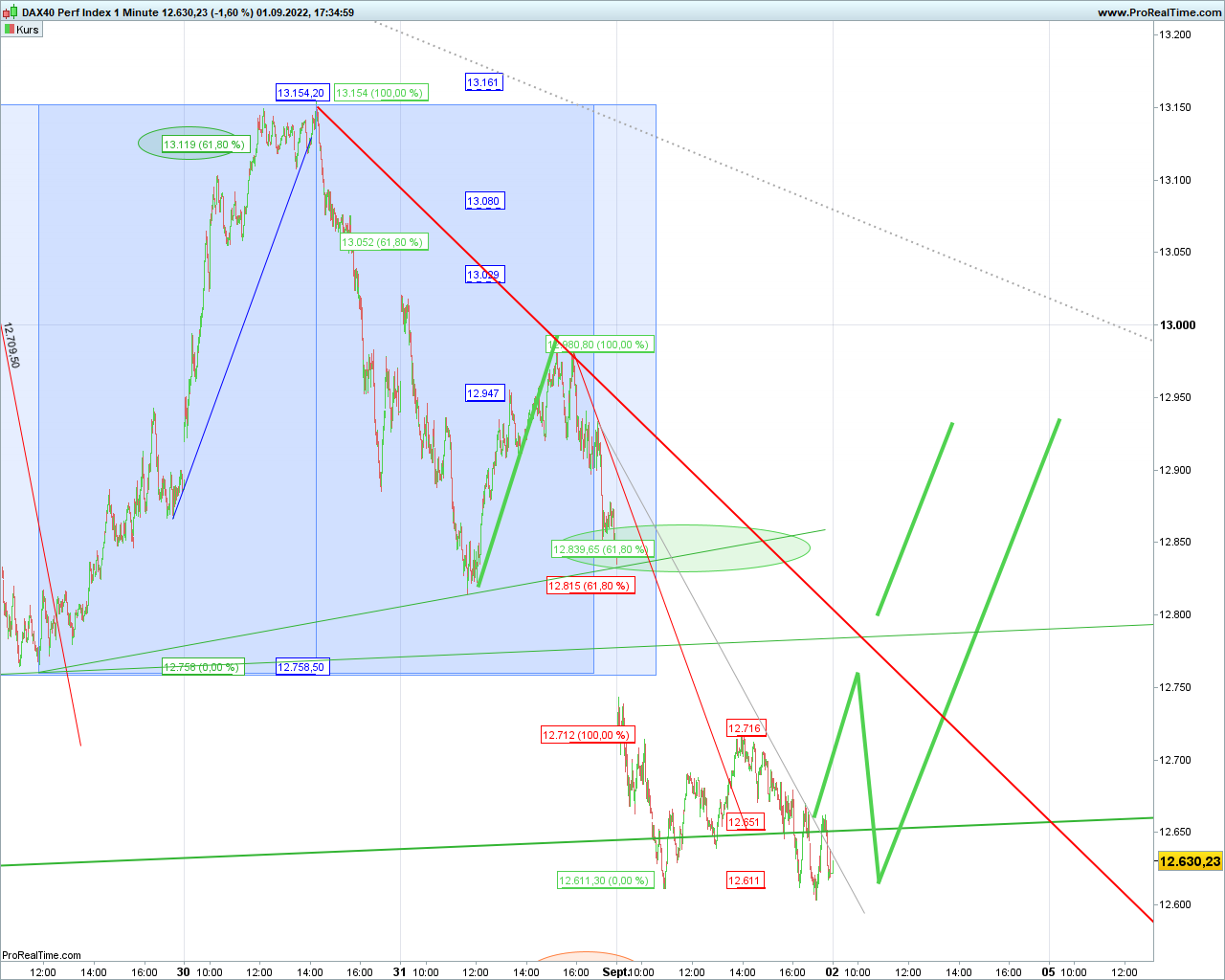 Elliott Wave DAX daily 1330857