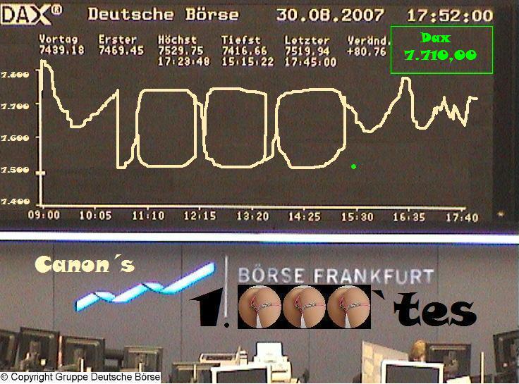 609.DAX Tipp-Spiel, Freitag, 31.08.07, 17.45 Uhr, 117861