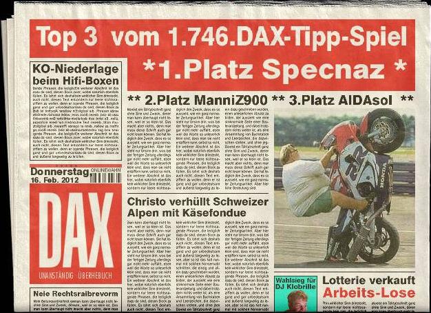 1.747.DAX Tipp-Spiel, Freitag, 17.02.2012 486762