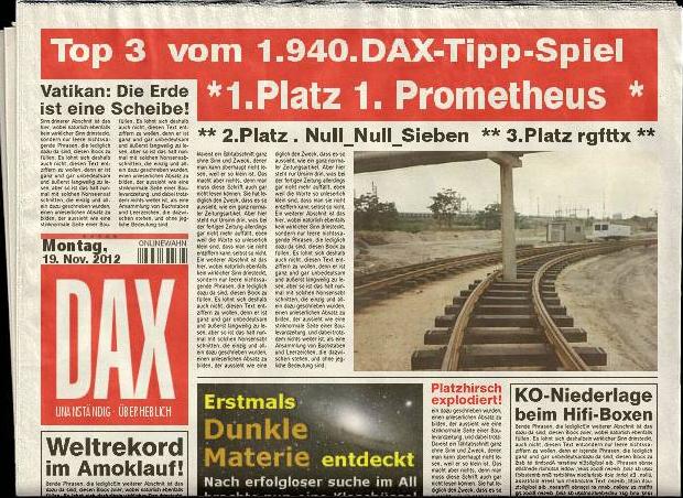 1.941.DAX Tipp-Spiel, Dienstag, 20.11.2012 555135
