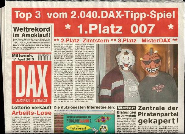 2.041.DAX Tipp-Spiel, Donnerstag, 18.04.2013 598441