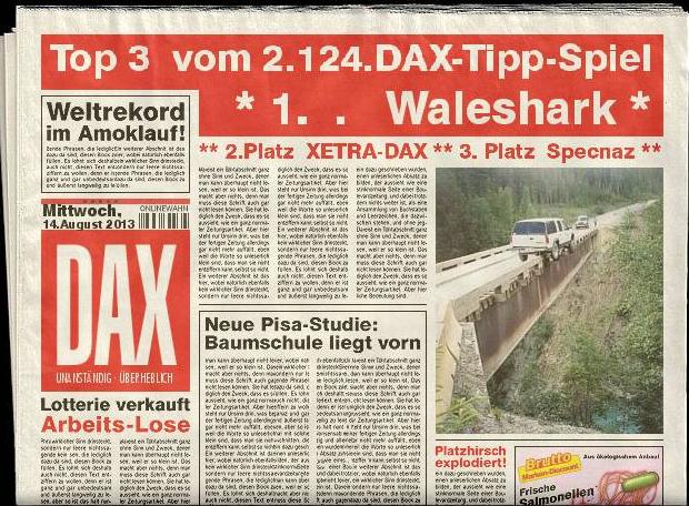 2.125.DAX Tipp-Spiel, Donnerstag, 15.08.2013 634686