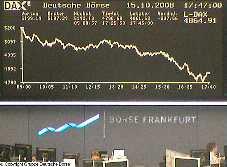 895.DAX Tipp-Spiel *Do* 16.10.08, 17.45 Uhr 192903