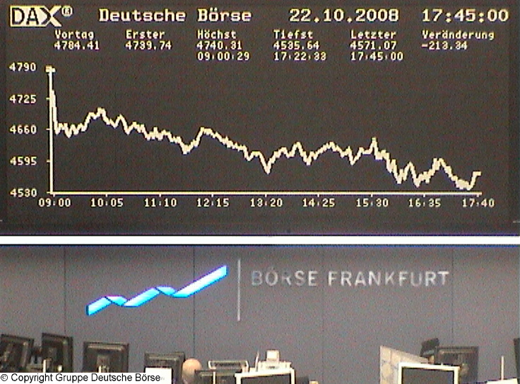 900.DAX Tipp-Spiel *Do* 23.10.08, 17.45 Uhr 194500