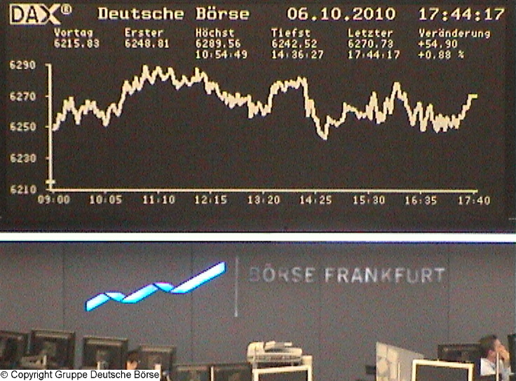 1.396.DAX Tipp-Spiel, Donnerstag, 07.10.10 349637