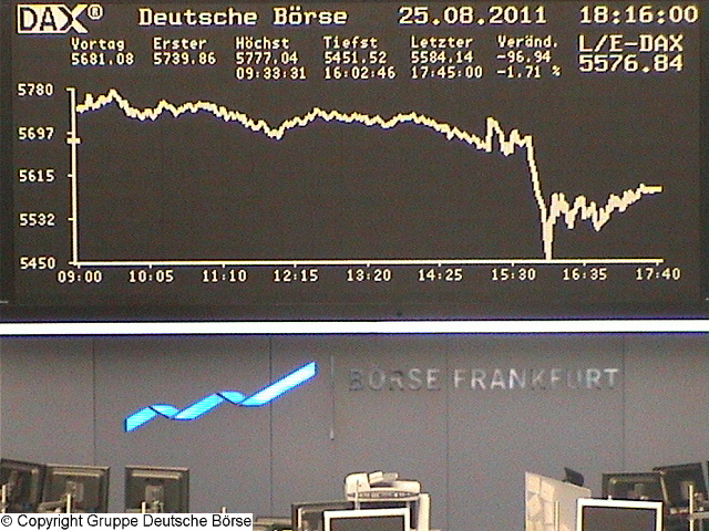 1.623.DAX Tipp-Spiel, Freitag, 26.08.2011 433256
