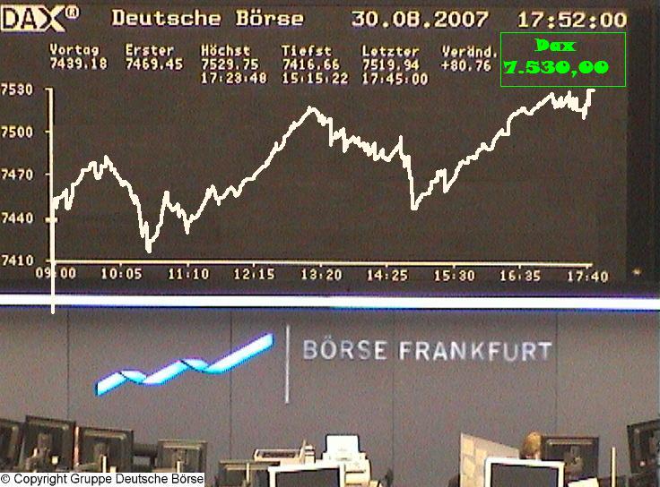 615.DAX Tipp-Spiel, Montag,10.09.07 119470