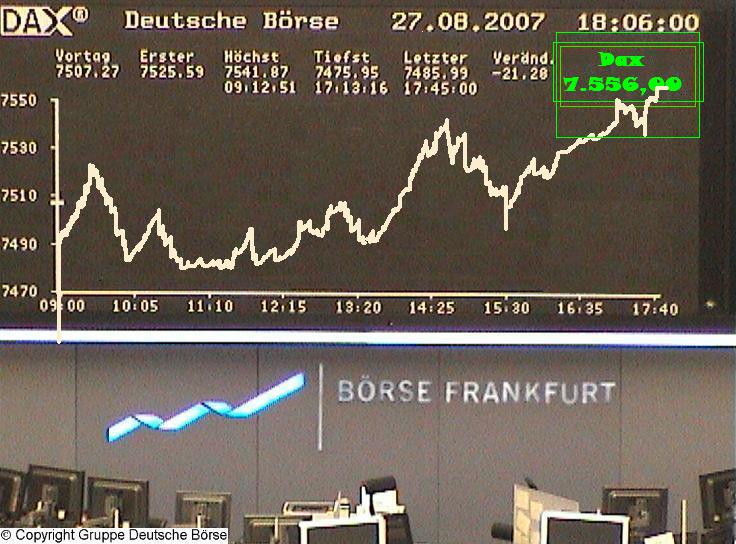 616.DAX Tipp-Spiel, Dienstag, 11.09.07, 17.45 Uhr, 119673