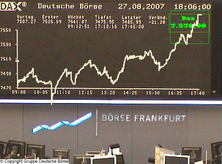 617.DAX Tipp-Spiel, Mittwoch, 12.09.07 119897