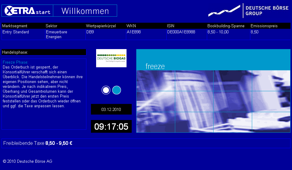 Deutsche Biogas AG 363050