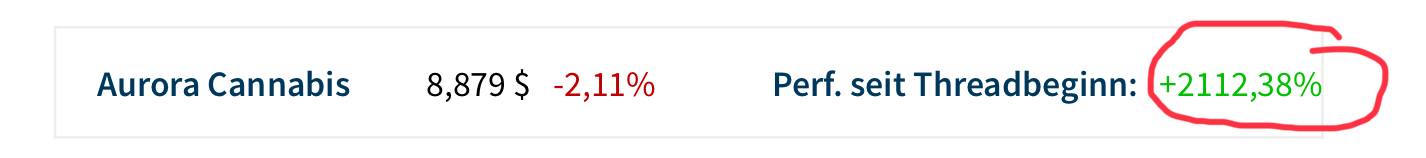 Aurora Cannabis - Kanada & die Legalisierung 1105282