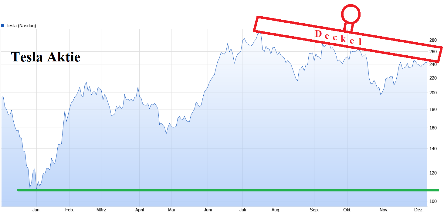TESLA Aktie A1CX3T - wann platzt die Blase? 1401797