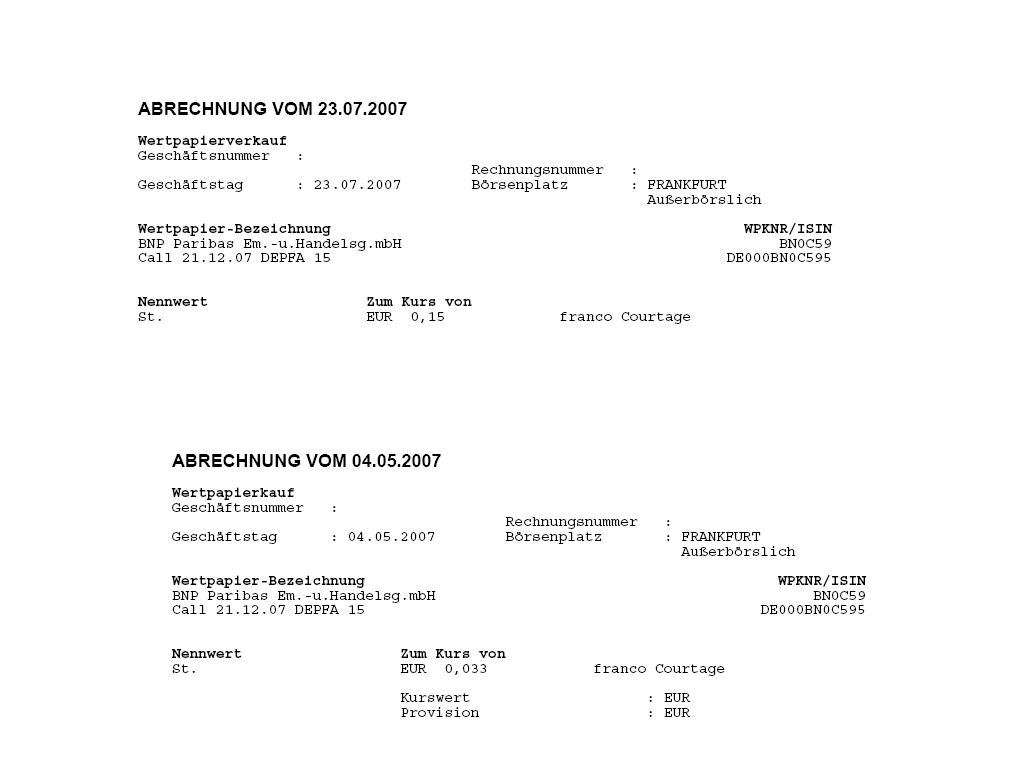 Dax-Einzelwertetrading KW 04 110824