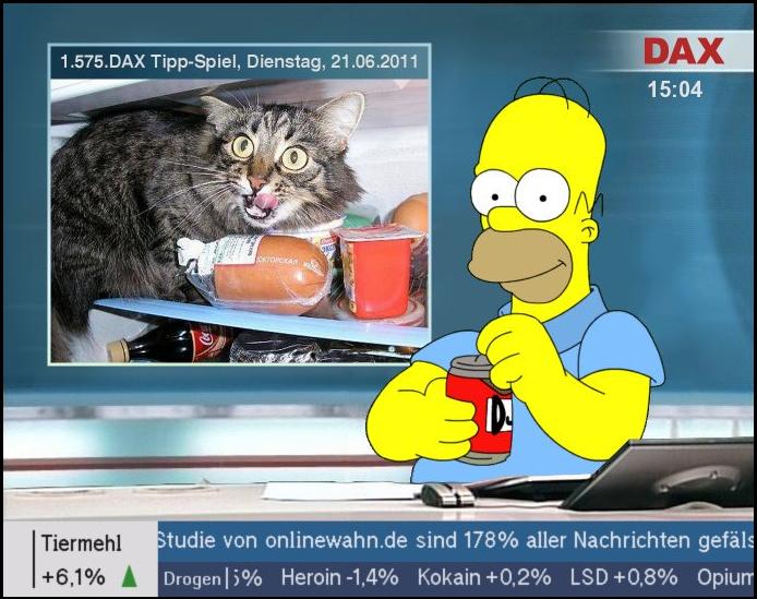 1.575.DAX Tipp-Spiel, Dienstag, 21.06.2011 413599