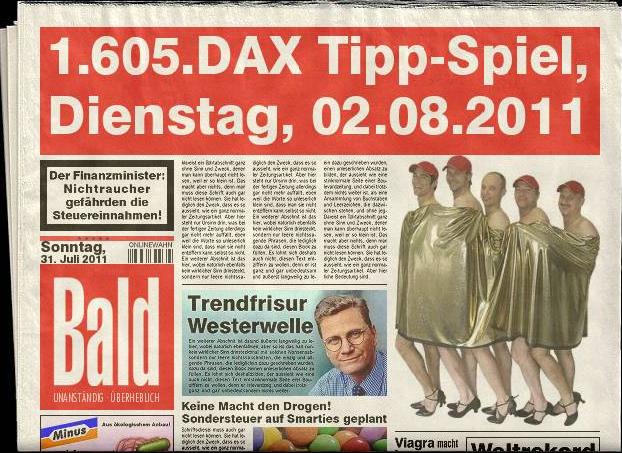 Frühtipper für unser DAX Tippspiel 425786