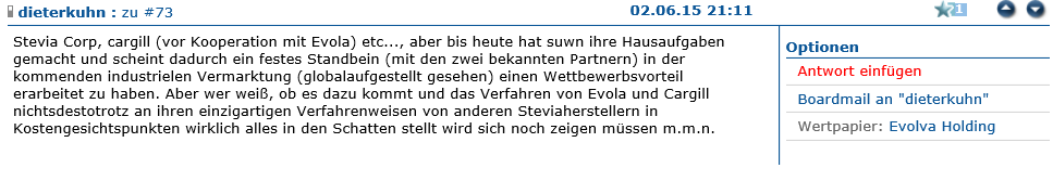 Ab hier geht ´s nach oben - Sunwin - Stevia 830245