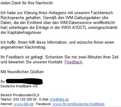 DE000A1DCTL3 - ETC auf Physical Swiss Gold 1273238