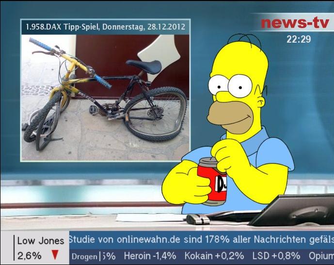 1.958.DAX Tipp-Spiel, Donnerstag, 28.12.2012 563086