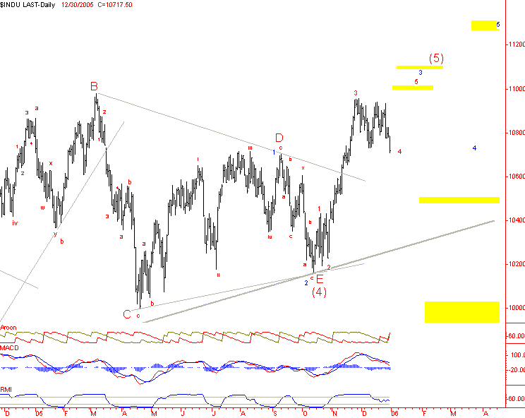 Onischka's Dow Jones Jahresprognose 2006 24270