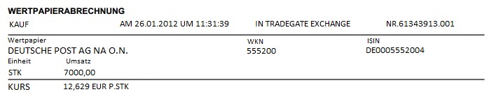 Deutsche Post 710753